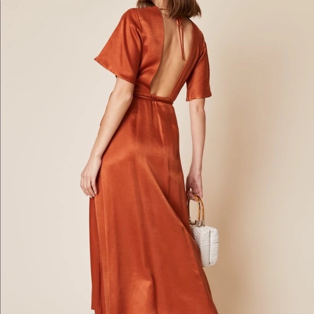 Whimsy + Row Lola Wrap Maxi Dress